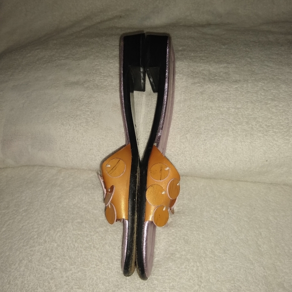 Prada leather sequins mules. 35.5 - Picture 5 of 11